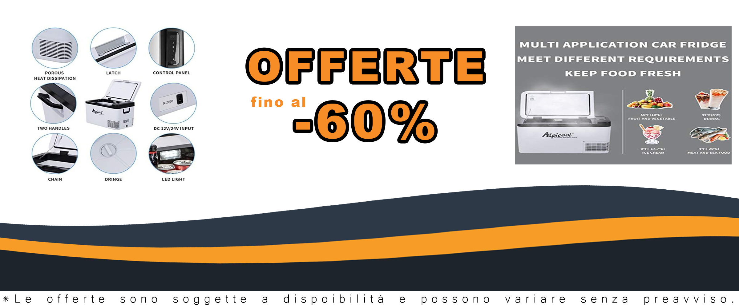 Alpicool K25 Frigorifero per Auto 25 litri circa Mini Frigorifero Portatile Elettrico Congelatore per Auto/RV Camion Barca Campeggio 12/24V DC con Controllo Schermo-touch e LCD Display