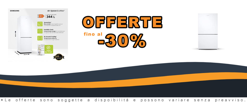 Samsung Frigorifero Combinato Ecoflex RB33B610FWW/EF, Libera installazione, No Frost, Space Max, 344L, 59.5l x 185h x 66p cm