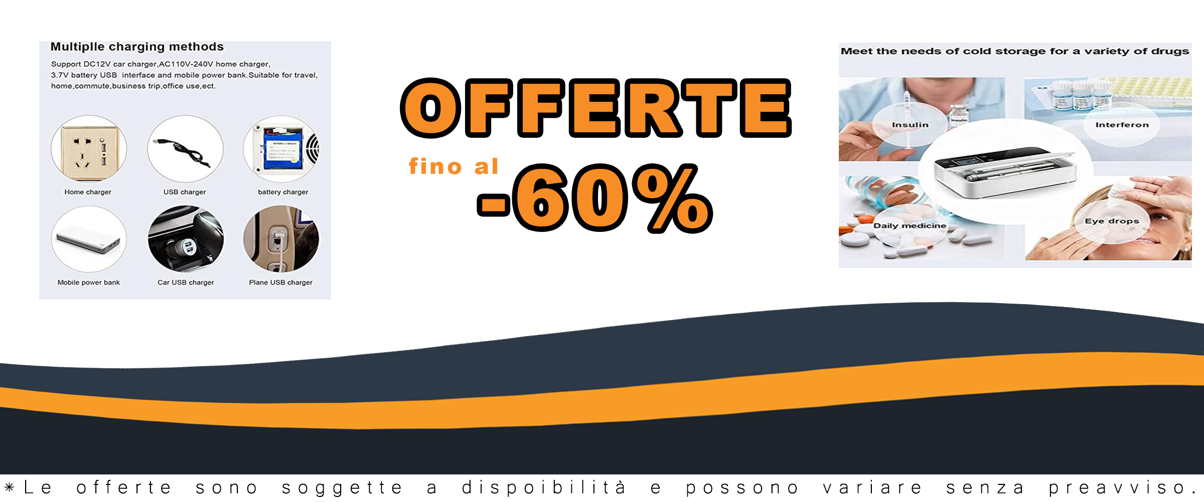 Mini frigorifero per insulina portatile per viaggi, auto e casa, con temperatura costante tra 0-18°C