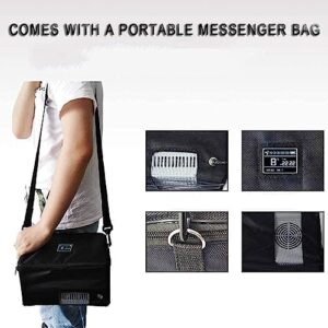 Frigorifero portatile ANXYYDS per insulina, design compatto, temperatura costante 2-8°C, ideale per viaggi e auto