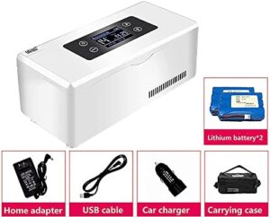 Frigorifero portatile CGLYYDS per insulina e medicinali, con temperatura controllata tra 2 e 8°C