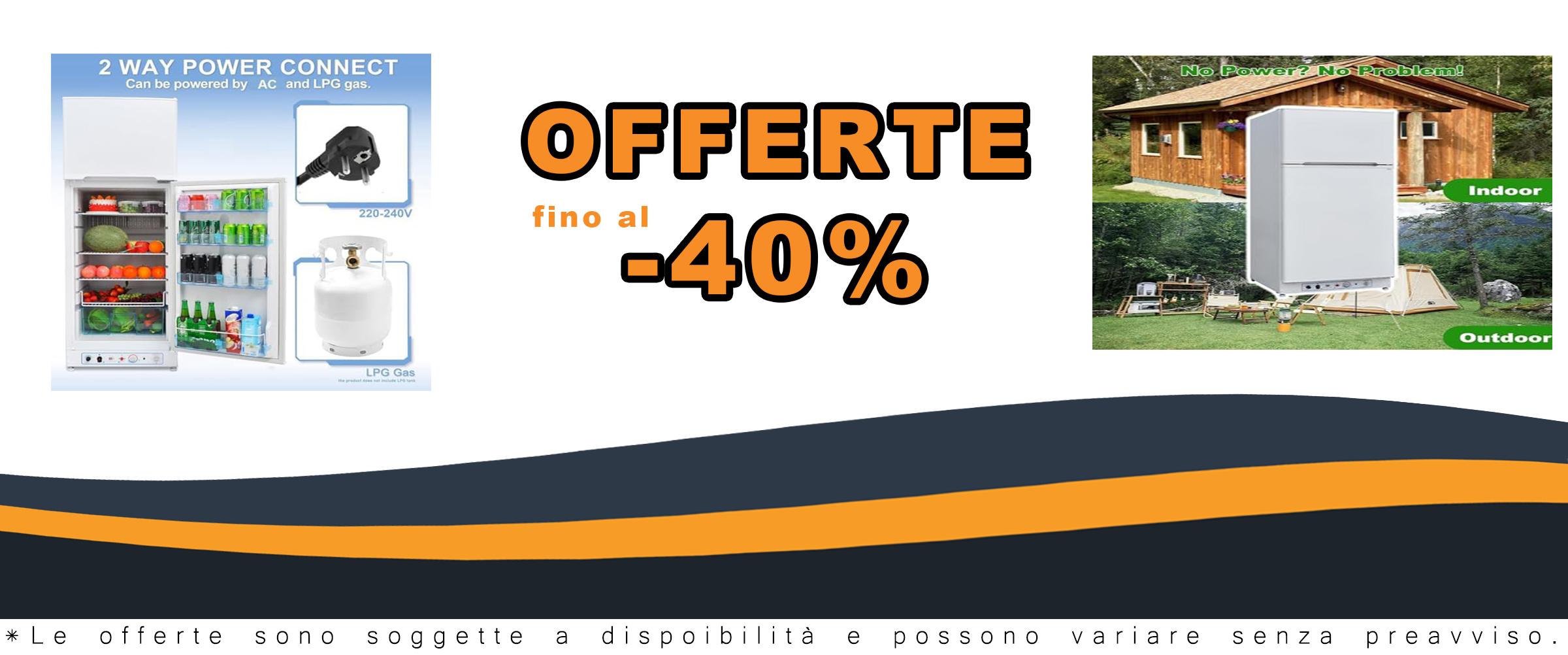 Techomey Frigorifero a Gas, 265L, Frigorifero Congelatore Gas/220V, Frigorifero da Campeggio, Frigorifero Congelatore Combinato per Casa, Campeggio, Garage, Gite, Casa Mobile, Bianco