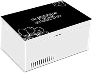 Dispositivo di raffreddamento portatile per insulina con display LED e scatola refrigerata, ideale per viaggi e uso quotidiano.