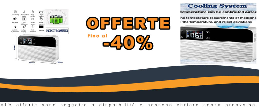 Frigorifero portatile per insulina con temperatura costante, ideale per viaggio e uso quotidiano