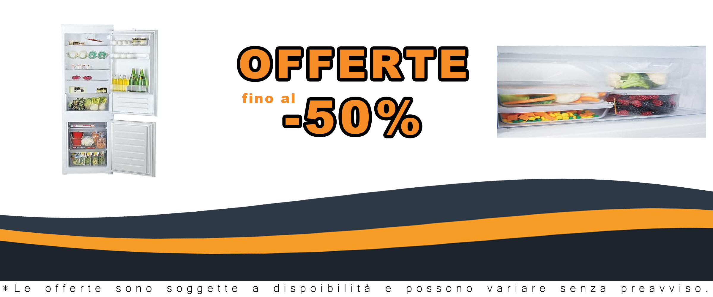Frigorifero combinato da incasso Hotpoint: - BCB 7030 D2