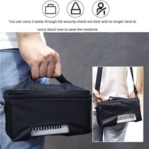BLOHDI Mini Portatil Insulina, frigorifero portatile per insulina con schermo LCD e batteria integrata