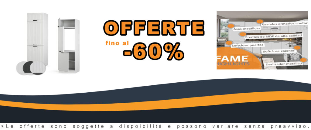 Vicco Armadio frigorifero Fame-Line, Bianco casa di campagna/Bianco, 60 cm