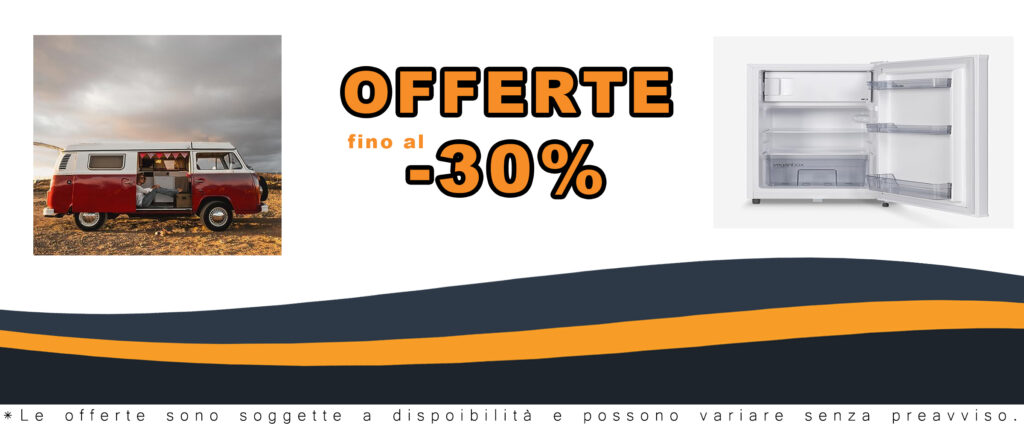 UNIVERSALBLUE Frigorifero sotto piano di lavoro con congelatore 12 V, colore bianco, con chiusura, ideale per roulotte e camper