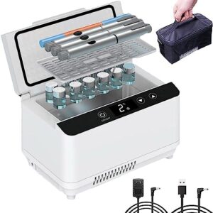 Scatola refrigerata portatile per insulina, perfetta per viaggi e auto senza batterie