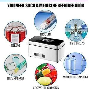Frigorifero per Medicina Ultra-Silenzioso SKIHOT, ideale per la conservazione dell'insulina con sistema di allarme e rilevamento temperatura in tempo reale