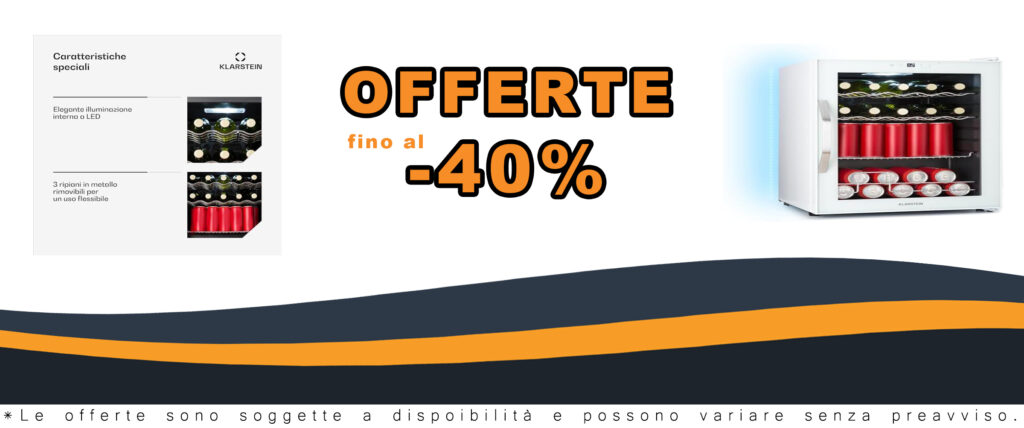 Klarstein Coachella 60 - Frigo per Bibite, 60L, Frigo per Bibite con Vetrina e WiFi, Illuminazione LED in 7 Colori, Sportello in Vetro, Controllo Touch, 3 Ripiani, 3-18°C, Bianco