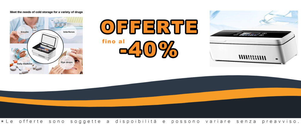 SKIHOT Dispositivo di Raffreddamento per Insulina, frigorifero portatile per farmaci con sistema di allarme e rilevamento temperatura in tempo reale