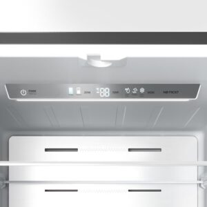 Hisense RF632N4BCE Frigorifero French Door, 485 Litri, Ridotta Profondità 70 Cm, Inox, Total No Frost, Classe Energetica E