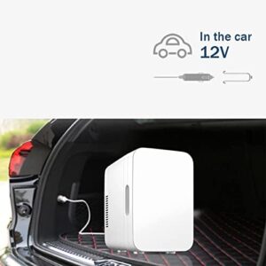 Mini frigorifero portatile compatto e silenzioso, ideale per auto, cucina e campeggio