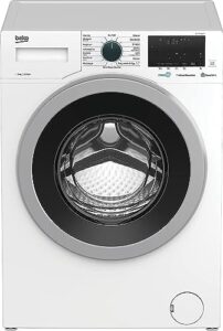 Beko MDA WTY91436SI-IT Lavatrice Standard con Vapore Igienizzante SteamCure - 9 kg, 1400 giri/min, Motore ProSmart Inverter, Classe B, Bianco