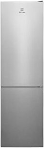 Electrolux LNC7ME36X2 Frigorifero Combi, 2,01 m, Porta Piana, Twintech No Frost, Cooling 360° MultiFlow, Cassetto ExtraChill, Display LED Touch, Maniglia integrata, 38db, Inox Anti-impronte, Classe E