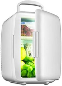 Immagine in evidenza del HHXX Frigorifero Piccolo Portatile da Camera, perfetto per alimenti, bevande, cosmetici e insulina.