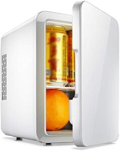 Mini frigo compatto HHXX, ideale per alimenti, bevande, cosmetici e insulina, perfetto per viaggi e picnic