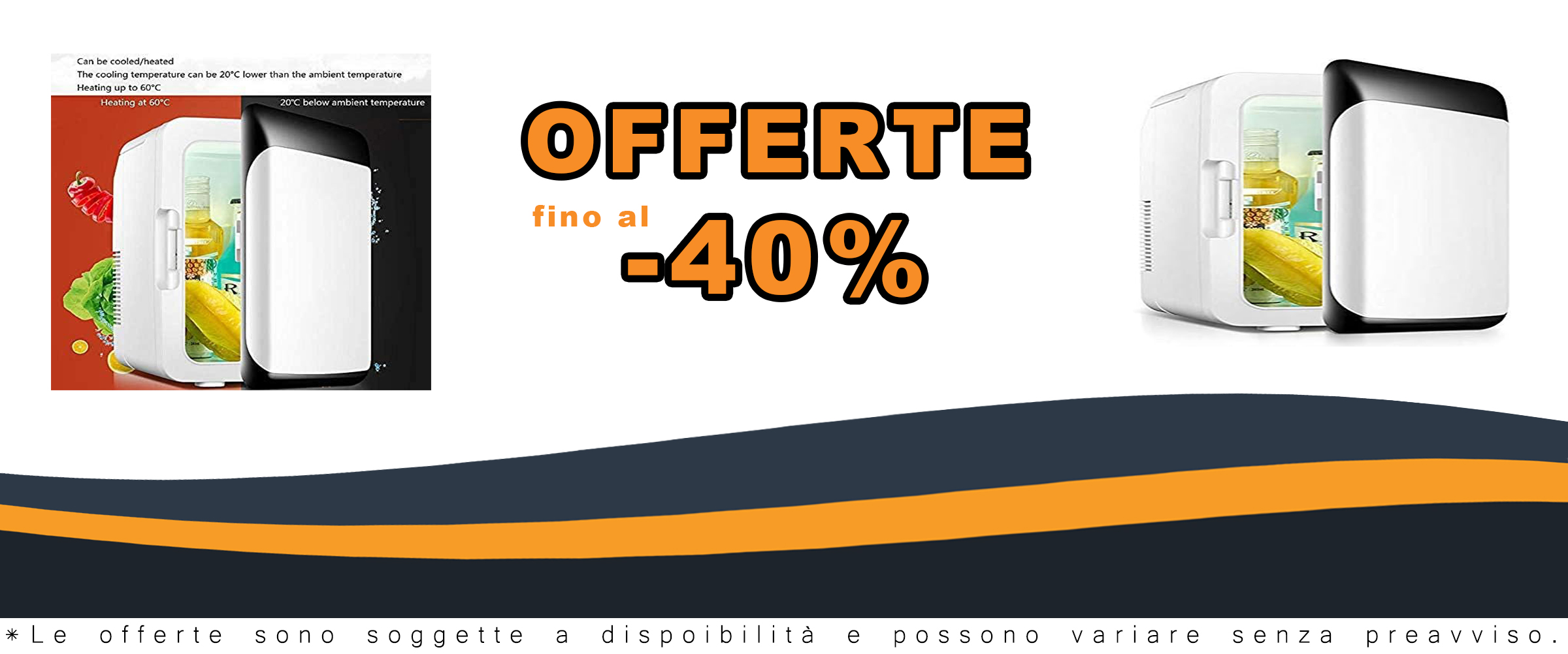 ZLM Mini frigo per Auto, frigorifero portatile nero adatto per auto, camera da letto e ufficio