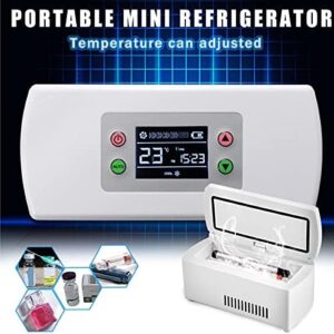 Mini Frigorifero per Auto Insulina Refrigerata con Display a LED e Temperatura Regolabile