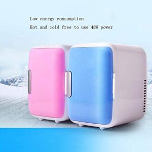 Xyanzi Mini Frigorifero 4L con funzione di riscaldamento e raffreddamento, ideale per auto e ufficio.