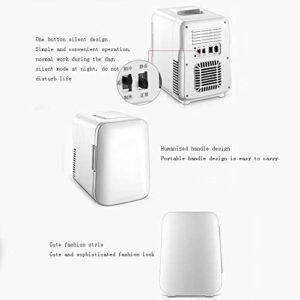 Xyanzi Mini Frigorifero Warmer compatto da 4 litri, ideale per auto e dormitori, con funzione di riscaldamento e raffreddamento