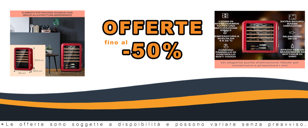 Klarstein Cantinetta Vino Refrigerata a Zona Singola per Interno, Frigo Bar, Cantina Vino con Porta in Vetro, Mini Frigo Silenzioso, Frigorifero Piccolo con Illuminazione LED, 4-22°C, 49 Bottiglie