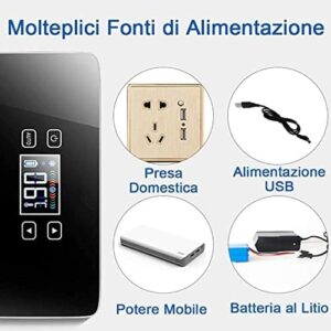 Dispositivo di raffreddamento dell'insulina, mini-frigo portatile per viaggio, casa, e auto.