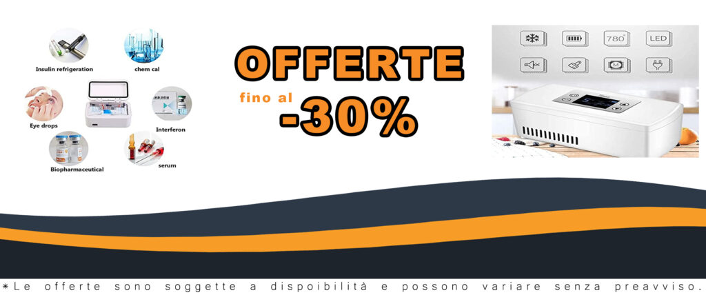 YNITJH frigorifero per insulina, mini frigo da viaggio per auto, casa e ufficio