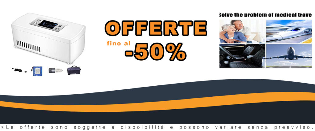 YNITJH Frigorifero per insulina con batteria al litio, compatibile per uso in auto, casa e ufficio.