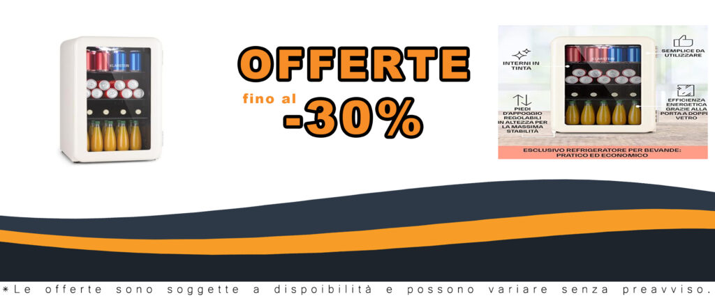 Klarstein Mini Frigo Portatile per Birra Interno/Esterno, Frigo Portatile da Camera, Frigorifero Piccolo da Ufficio, Mini Frigo da Camera con Porta in Vetro e Ripiani Rimovibili, Frigo Bar 0-10°C, 70L
