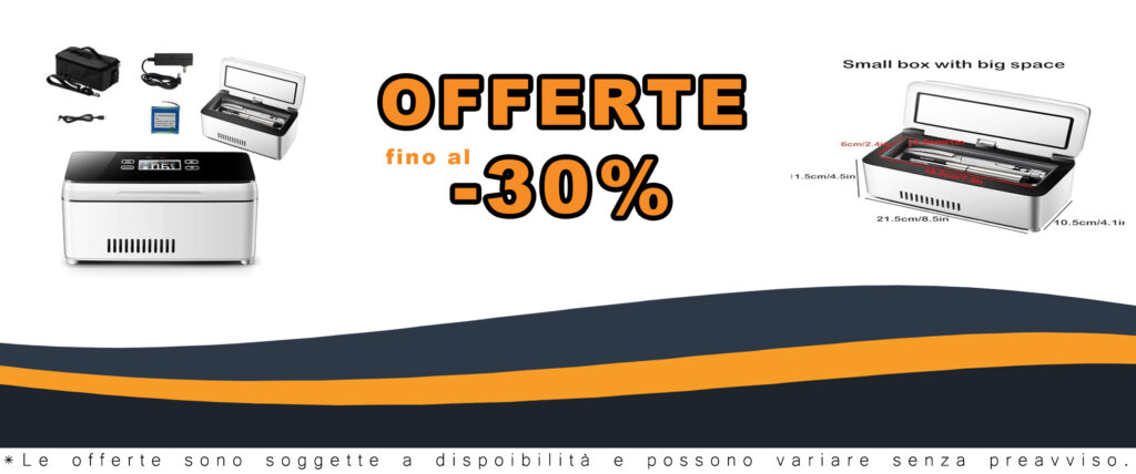 Custodia da viaggio per dispositivo di raffreddamento per insulina, mini frigorifero USB per medicinali, design compatto e pratico
