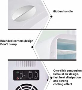 8L Mini Frigo Portatile Reefer Elettrico per auto, campeggio e viaggi, ideale per bevande, cibo e trucco