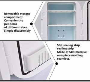 8L Mini Frigo Portatile Reefer Elettrico per auto, campeggio e viaggi, ideale per bevande, cibo e trucco