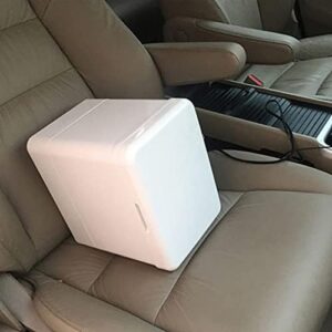 hxoity 8L Mini Frigo Frigorifero da Tavolo - Frigo compatto per auto, trucco e alimenti