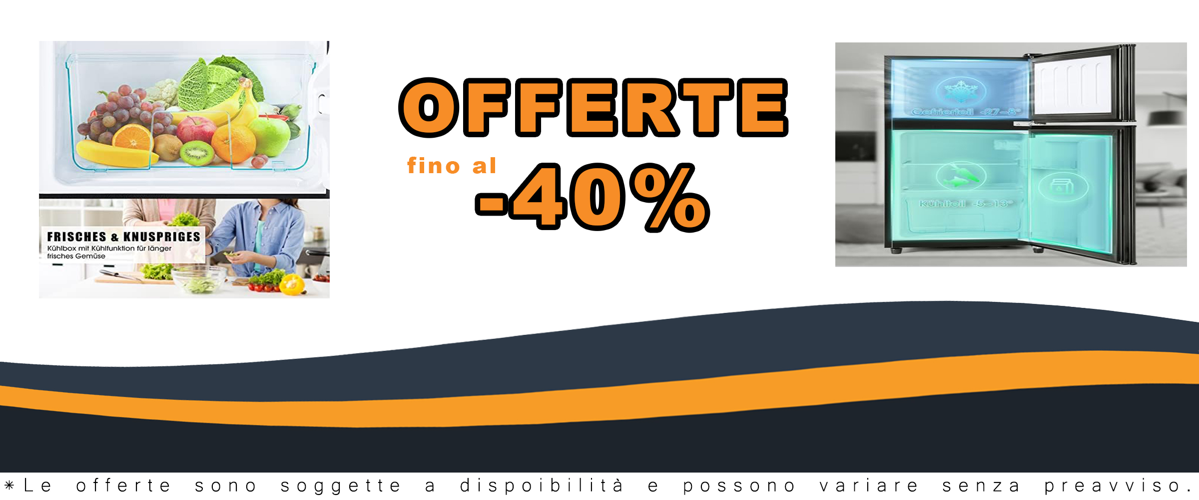 Merax Frigorifero congelatore 60 litri di volume, mini frigorifero a doppia porta con 22 litri di volume congelatore, 38 litri, capacità di raffreddamento 172 kWh/anno, luce a LED, nero premium
