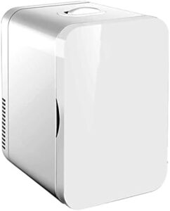 BLUNOA 8L Mini Frigo per Camere da Letto, ideale per la conservazione di alimenti, bevande e prodotti di bellezza.