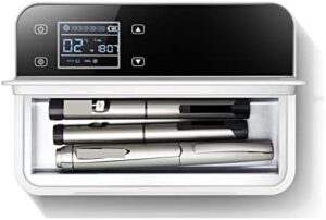 Mini frigorifero portatile per insulina, capacità 260 ML, con batteria da 10200 mAh, ideale per conservare sieri e farmaci sensibili al calore