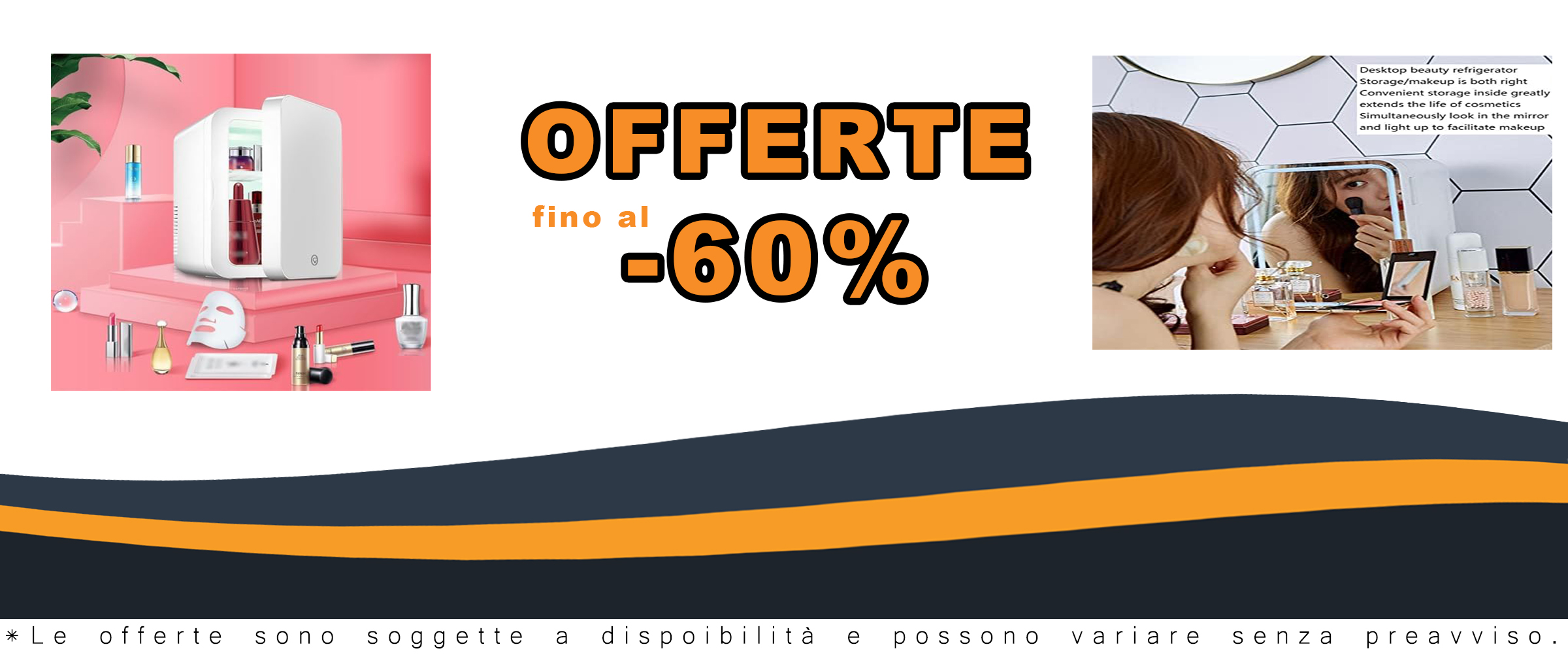 8 L Mini Frigo Cosmetico con Illuminazione LED e Pannello di Vetro per Trucco e Cura della Pelle