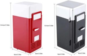 Mini frigo portatile USB LvSenLin 700ml, ideale per raffreddare e riscaldare bevande in auto, ufficio o casa