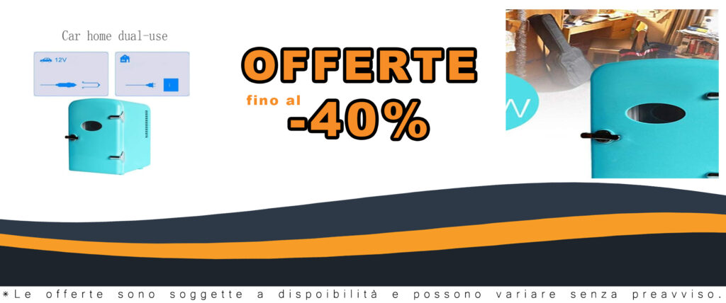 SZAJOR Mini Frigorifero da 4 Litri nero, compatto e portatile, perfetto per l'uso in casa, ufficio e auto