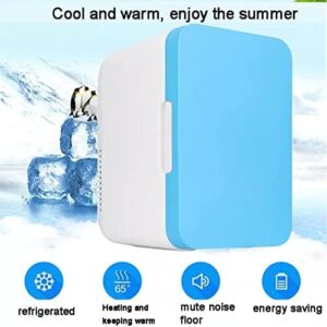Mini frigorifero Porta singola bianco, ideale per conservare prodotti di bellezza e cibi freschi