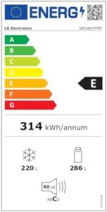 LG GML861PYPE Frigorifero Slim Multidoor, Classe E, 506L, Wi-Fi, Tecnologia Linear Cooling, Frigo con Dispenser Acqua UVnano Senza Allaccio, Total No Frost, Smart Diagnosis, Silver