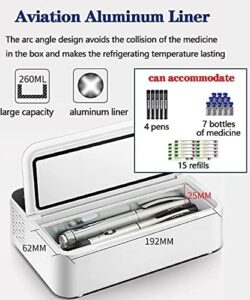 Scatola refrigerante portatile SANFAG per conservare insulina, interferone e altri farmaci sensibili alla temperatura
