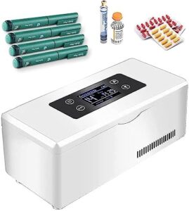 Dispositivo di raffreddamento portatile ANXYYDS per insulina, compatto e facile da trasportare, ideale per mantenere l'insulina refrigerata durante i viaggi.