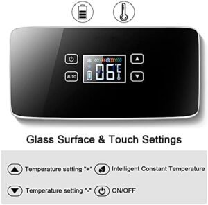 Yclty Insulina Refrigerated Box 0-18 ℃ Termostato - Frigorifero portatile per insulina e farmaci, ideale per viaggi e uso domestico