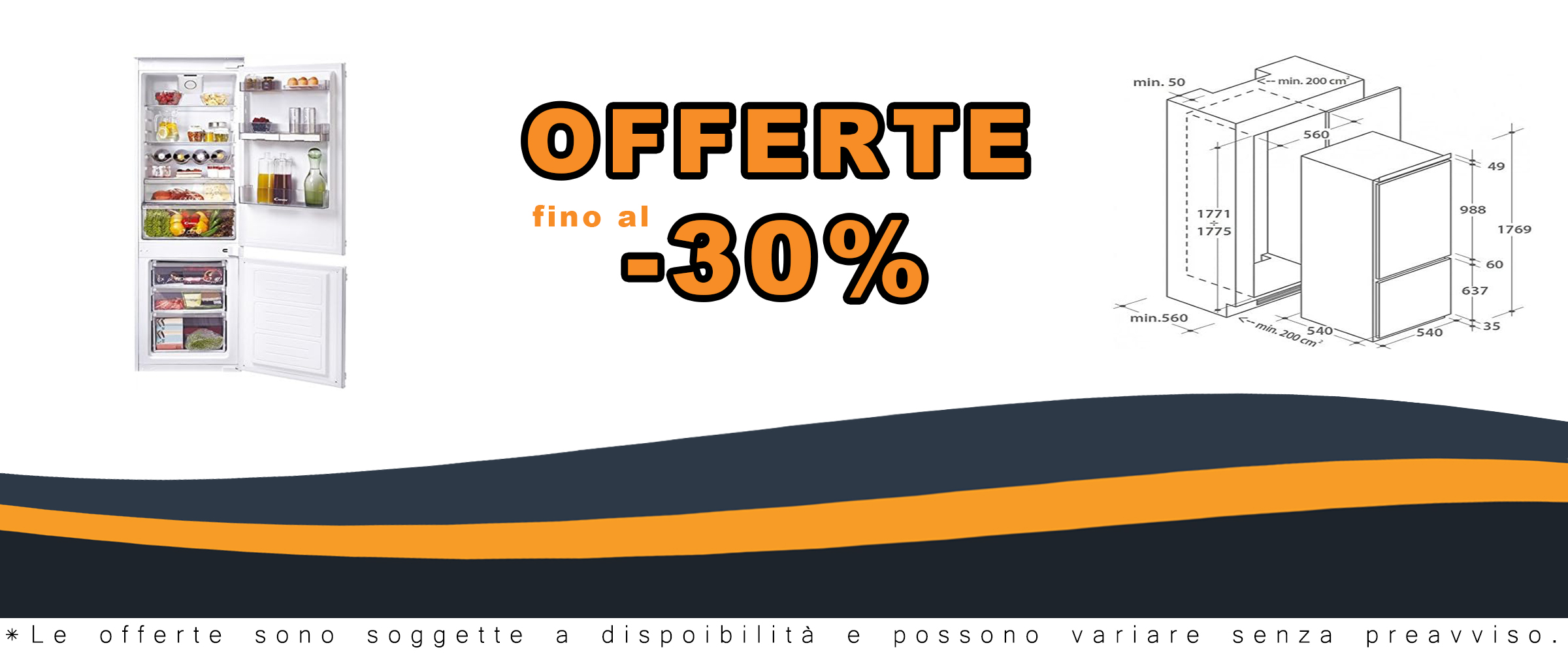 Candy Ckbbs 172 Ft Incasso 250L A+ Bianco Frigorifero Con Congelatore