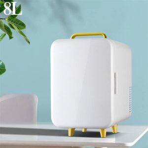 Immagine del LvSenLin 8L Mini Frigorifero Bellezza, ideale per la conservazione di cosmetici e cura della pelle, con funzione di raffreddamento e riscaldamento