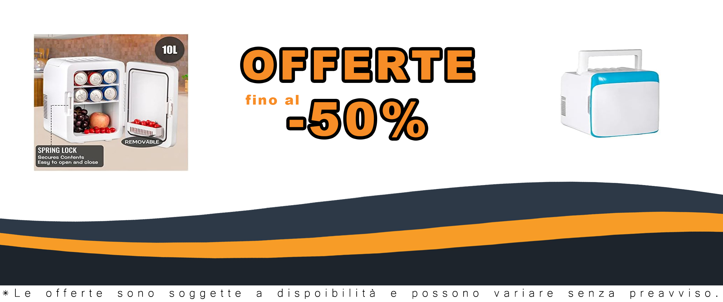 Mini frigorifero per auto da 10L e 15L, ideale per conservare alimenti, bevande e cosmetici