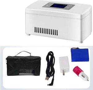 YPBX Frigorifero Portatile per Insulina, ideale per mantenere i farmaci a temperatura ottimale durante i viaggi
